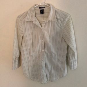 Gap poplin shirt